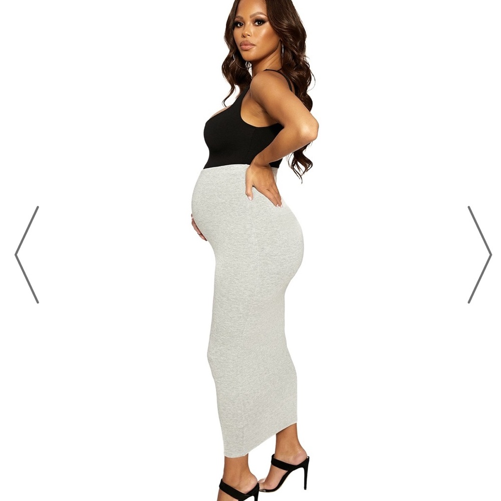 Hour Glass Mama Midi Skirt